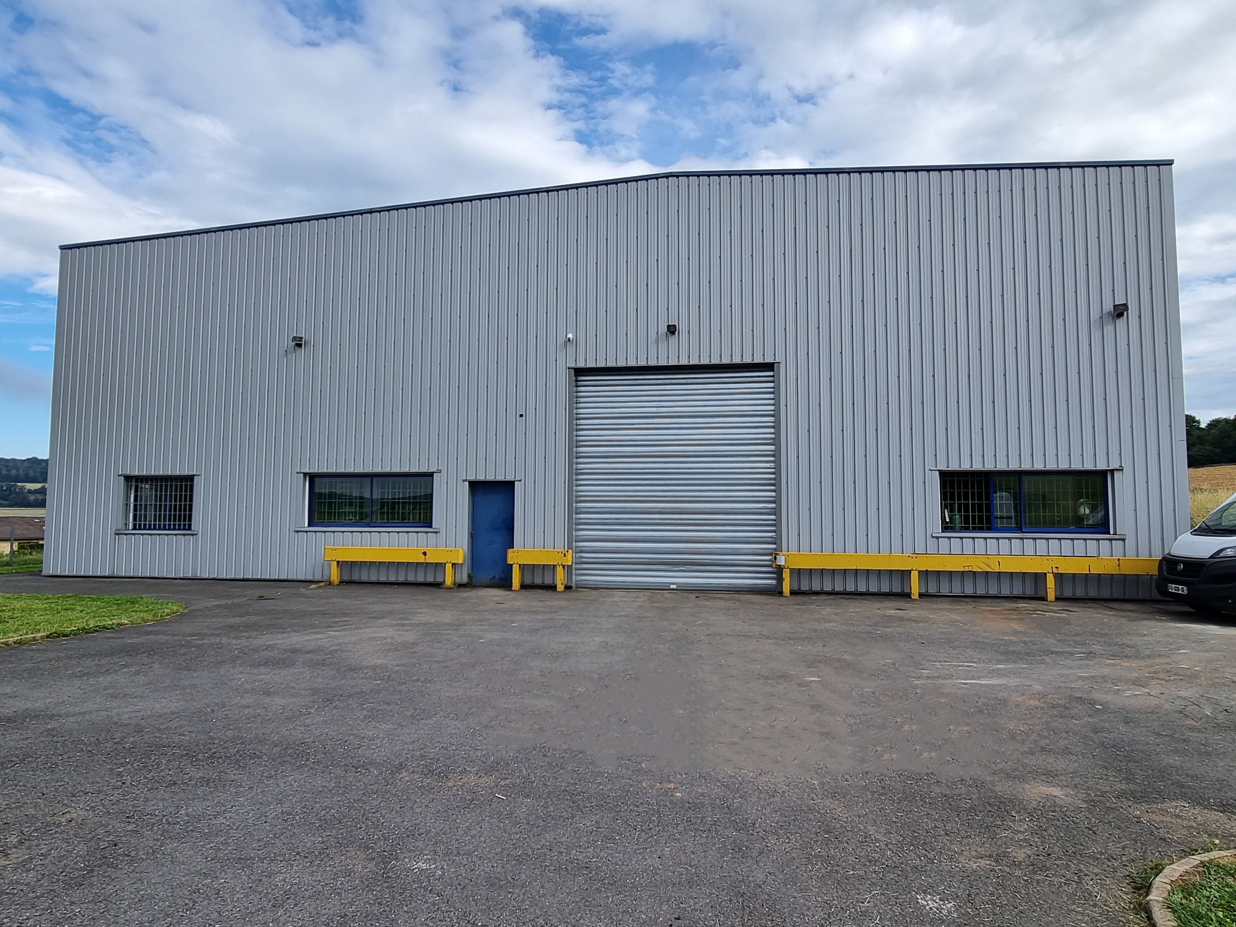 Bâtiment de l'atelier de face